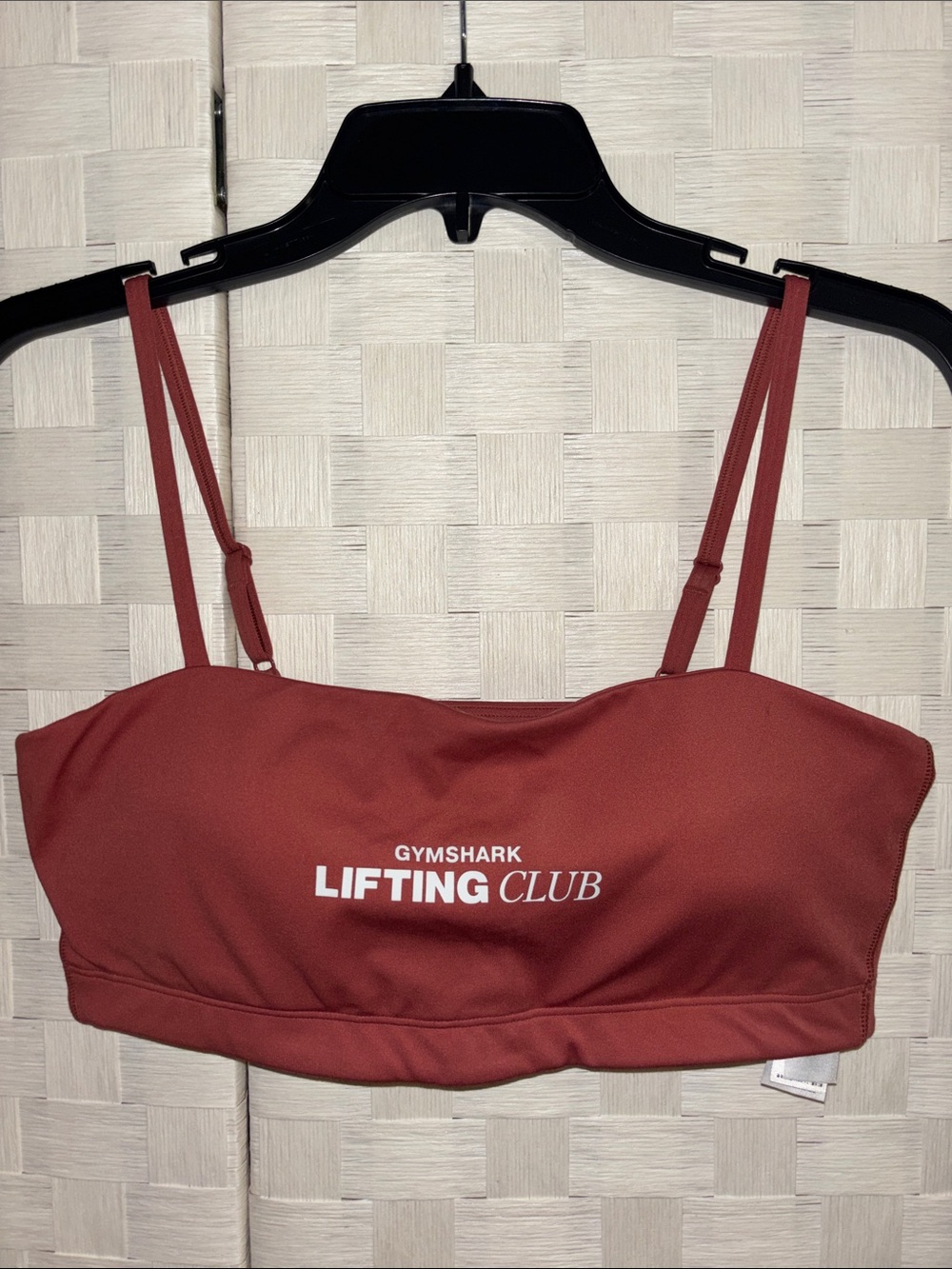 Gymshark Lifting Club Bandeau Sports Bra